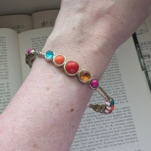 Colorful Gemstone Bracelet